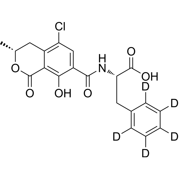 Ochratoxin A-d5 (Phe-OTA-d5) 666236-28-8